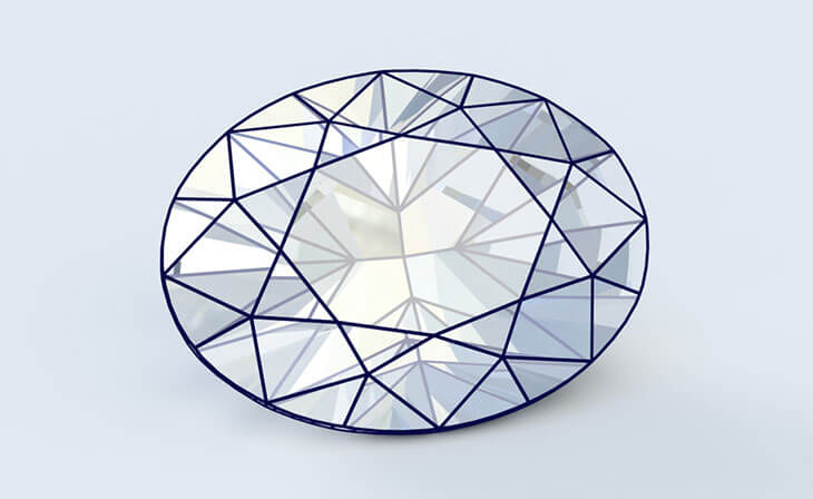 Oval Diamond Cut