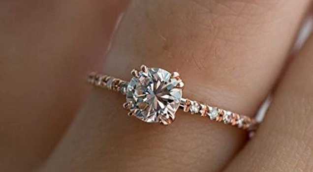 Diamond Ring Close